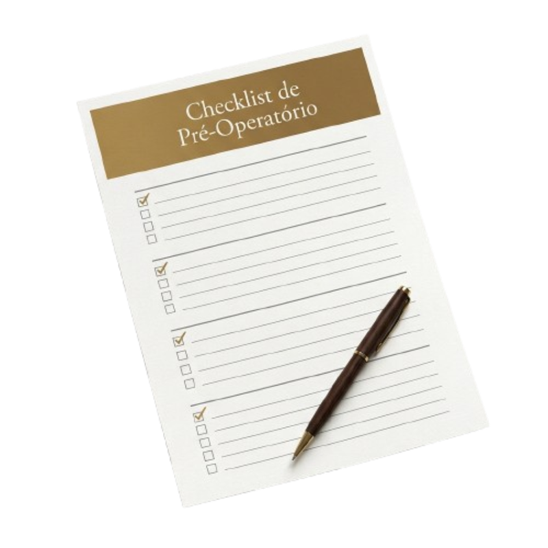 Checklist de Pré-Operatório